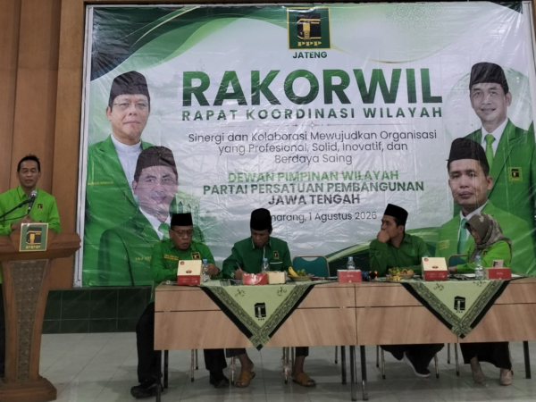 Rakorwil DPW PPP Jawa Tengah Tekankan Transformasi, Konsolidasi, dan Soliditas Menuju Kemenangan Pemilu 2029